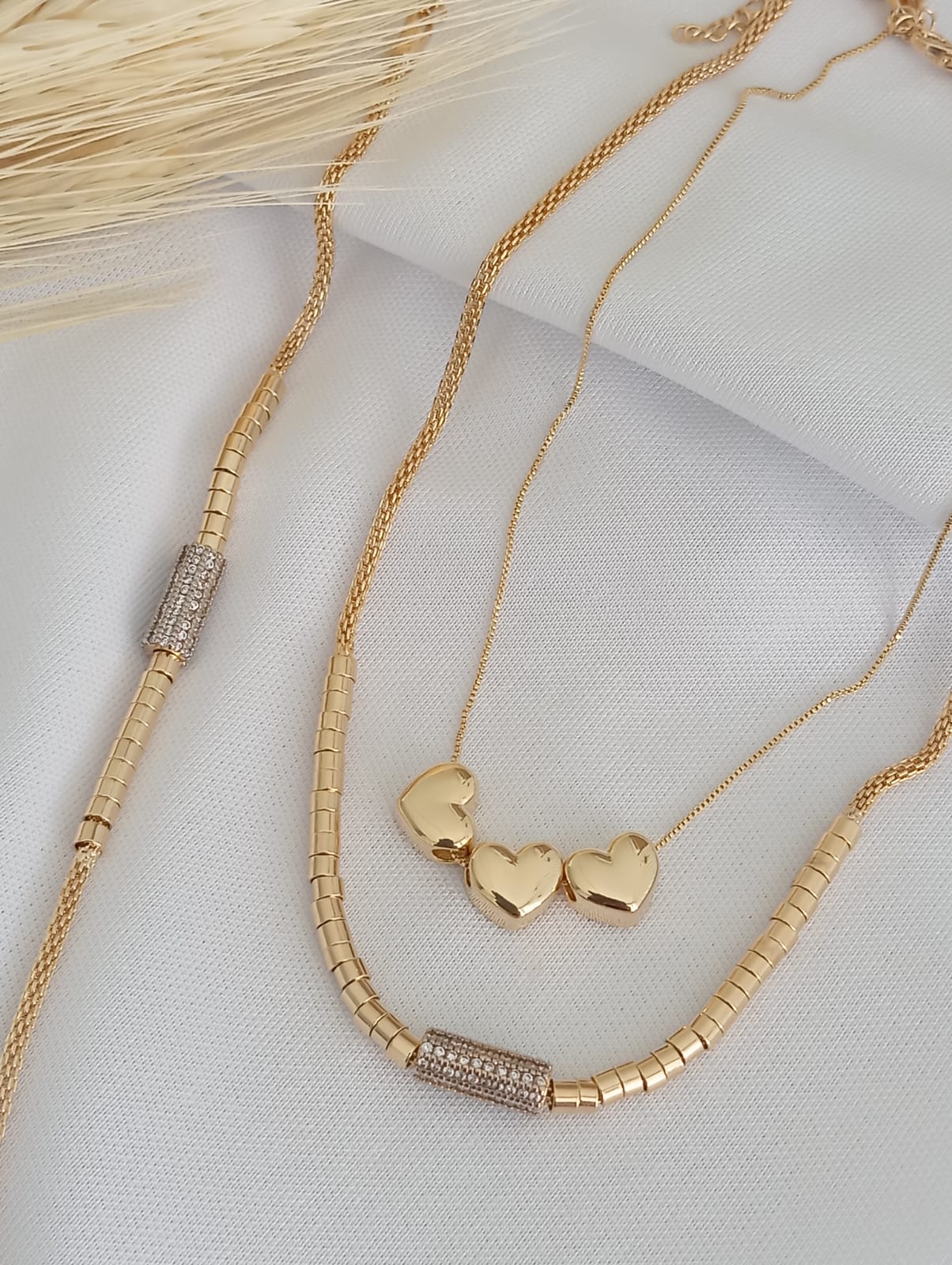 Mesh bracelet with cylinder 9794