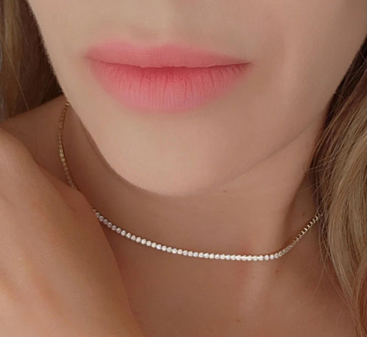 Fine Riviera Necklace
 40CM 7913