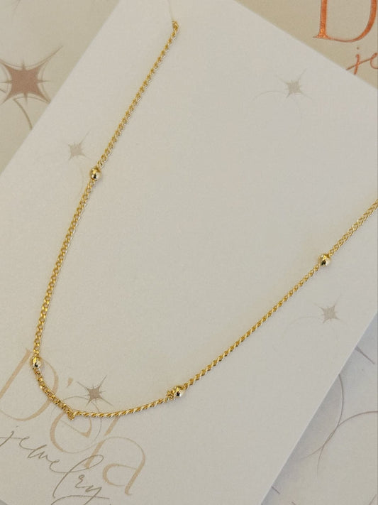 Ball Chain Necklace 1782