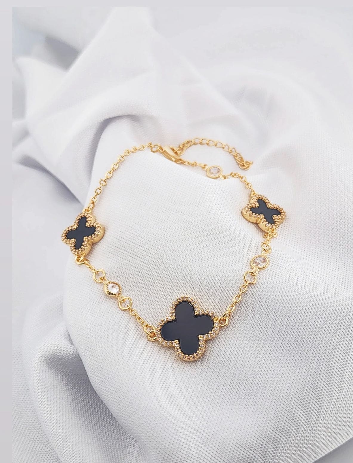 Clover bracelet with light points 11254