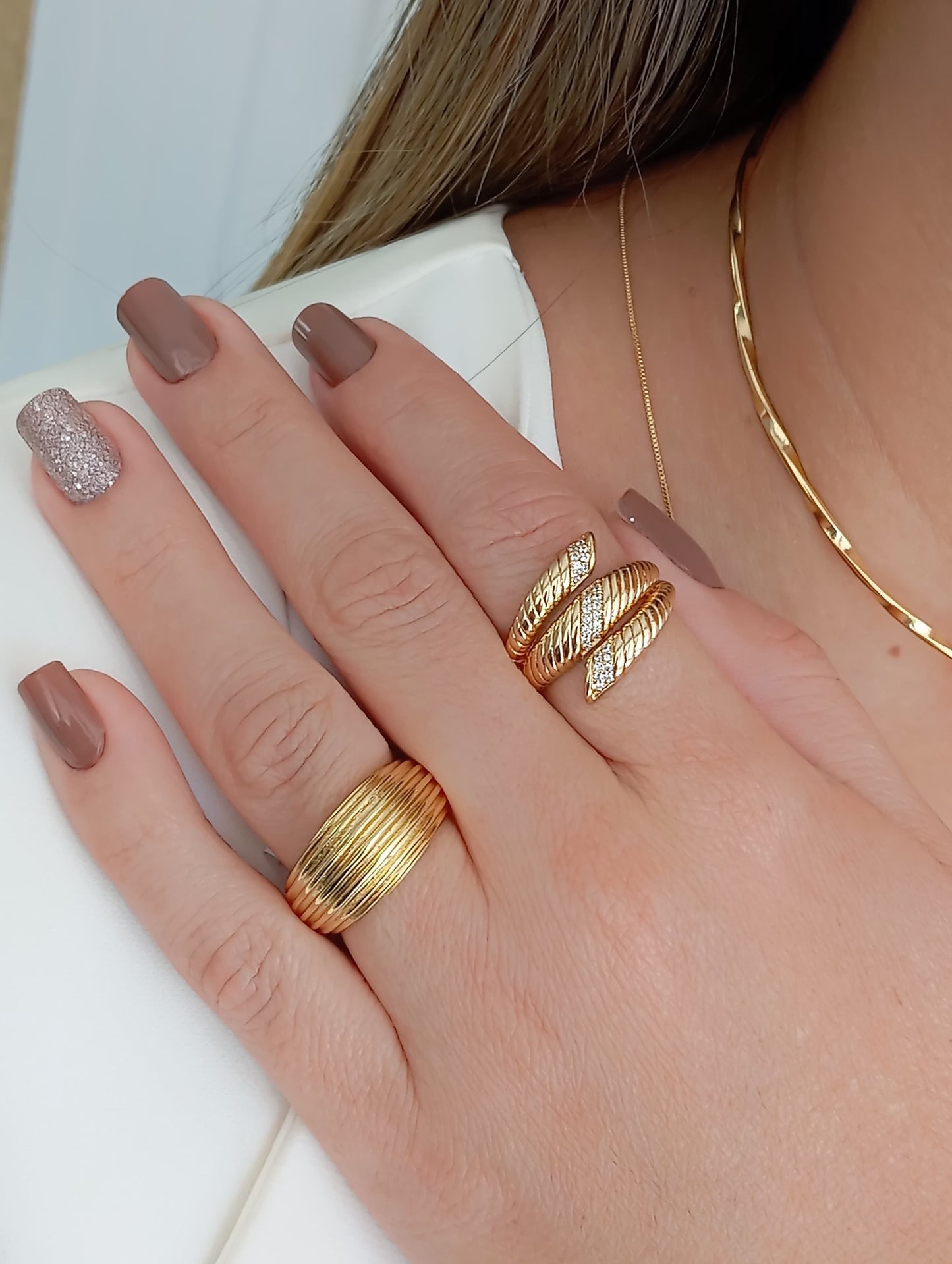 Smooth Grooved Ring 11040