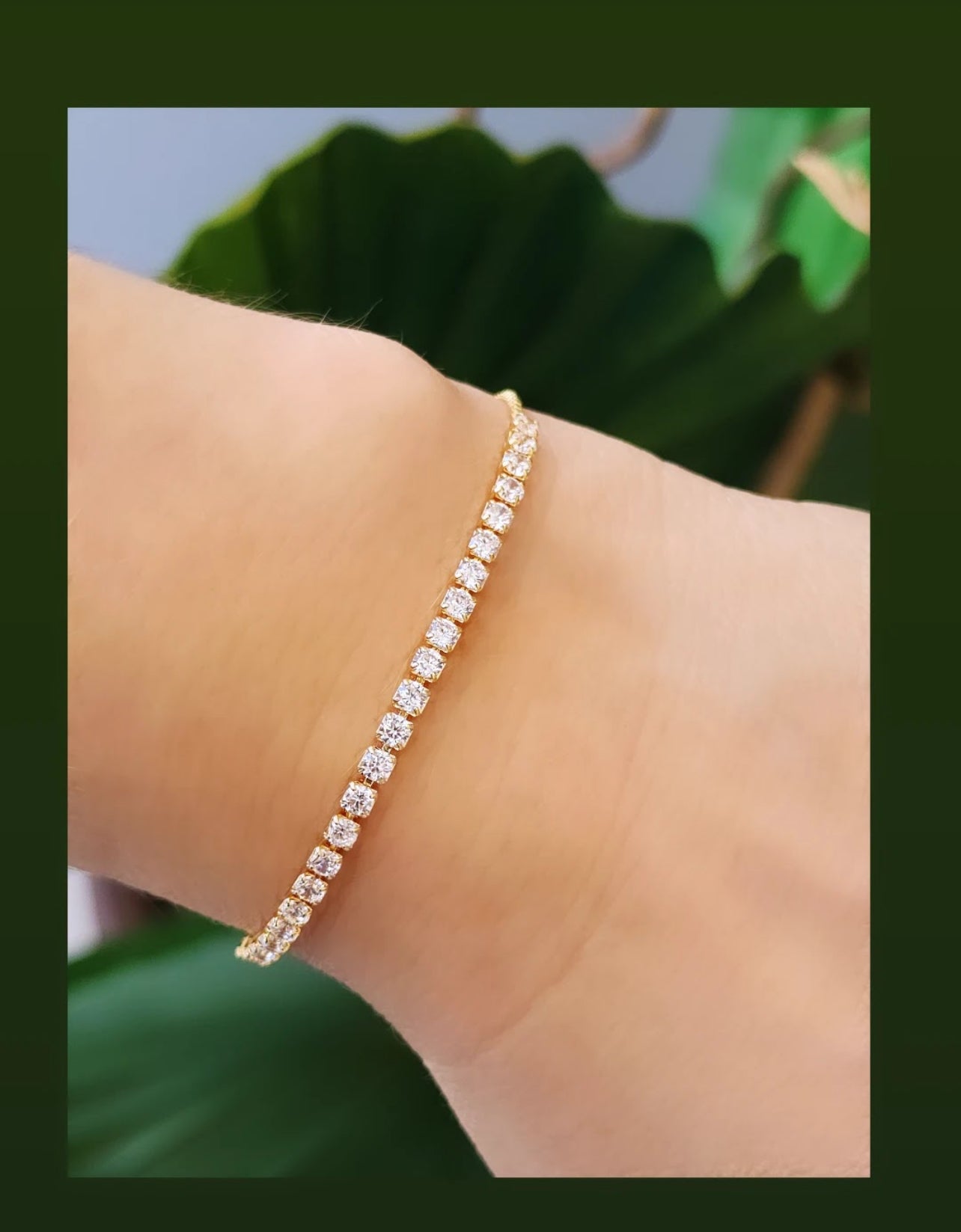 7-inch medium Riviera bracelet 7438