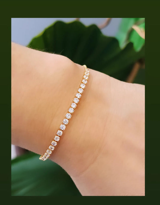 7-inch medium Riviera bracelet 7438