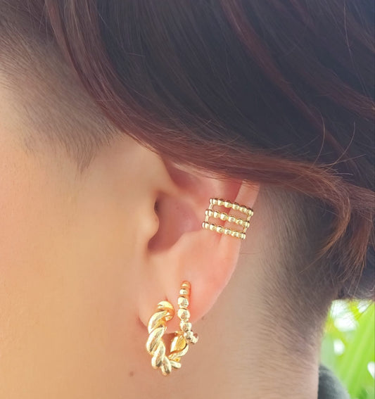 3FLT Ball Ear-cuff
