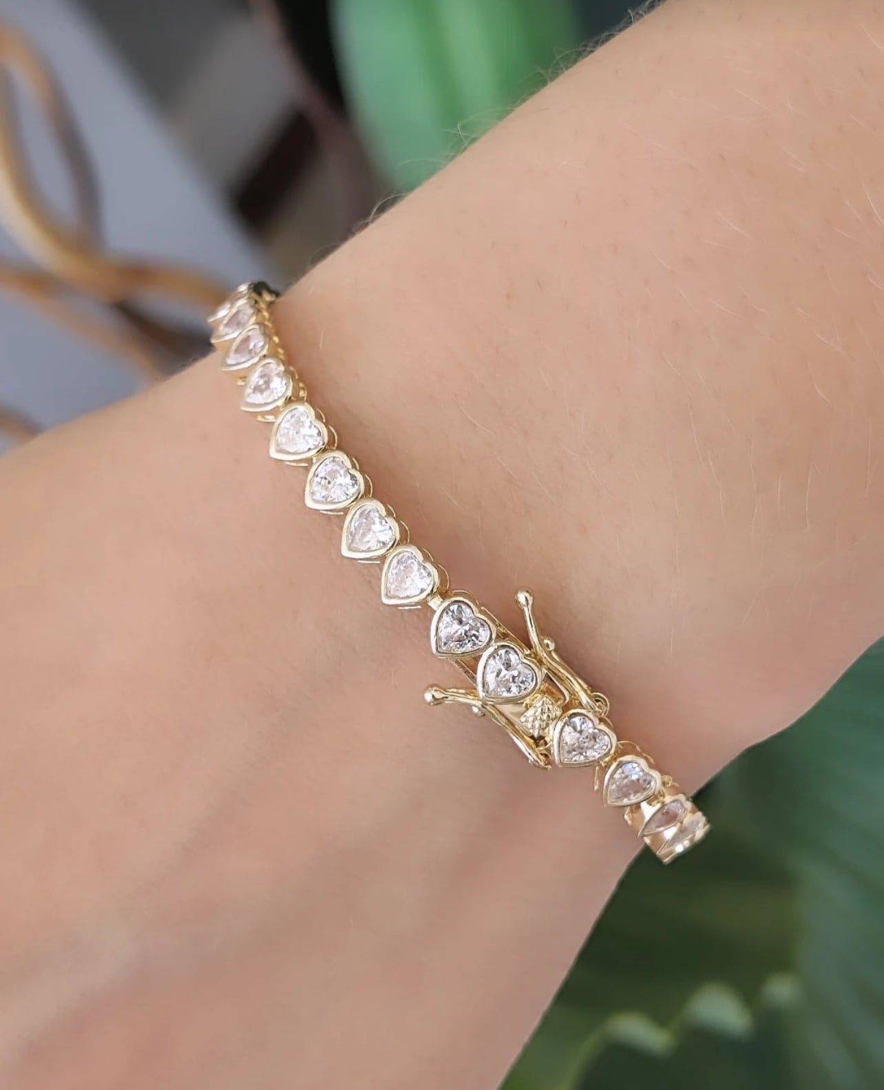 Heart bracelet 6504