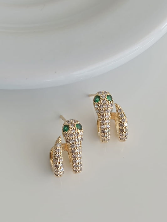 Snake earrings 7616