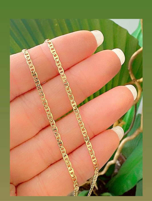 Thin Piastrine Necklace 10131