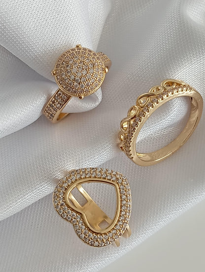 Pavé Halo Ring