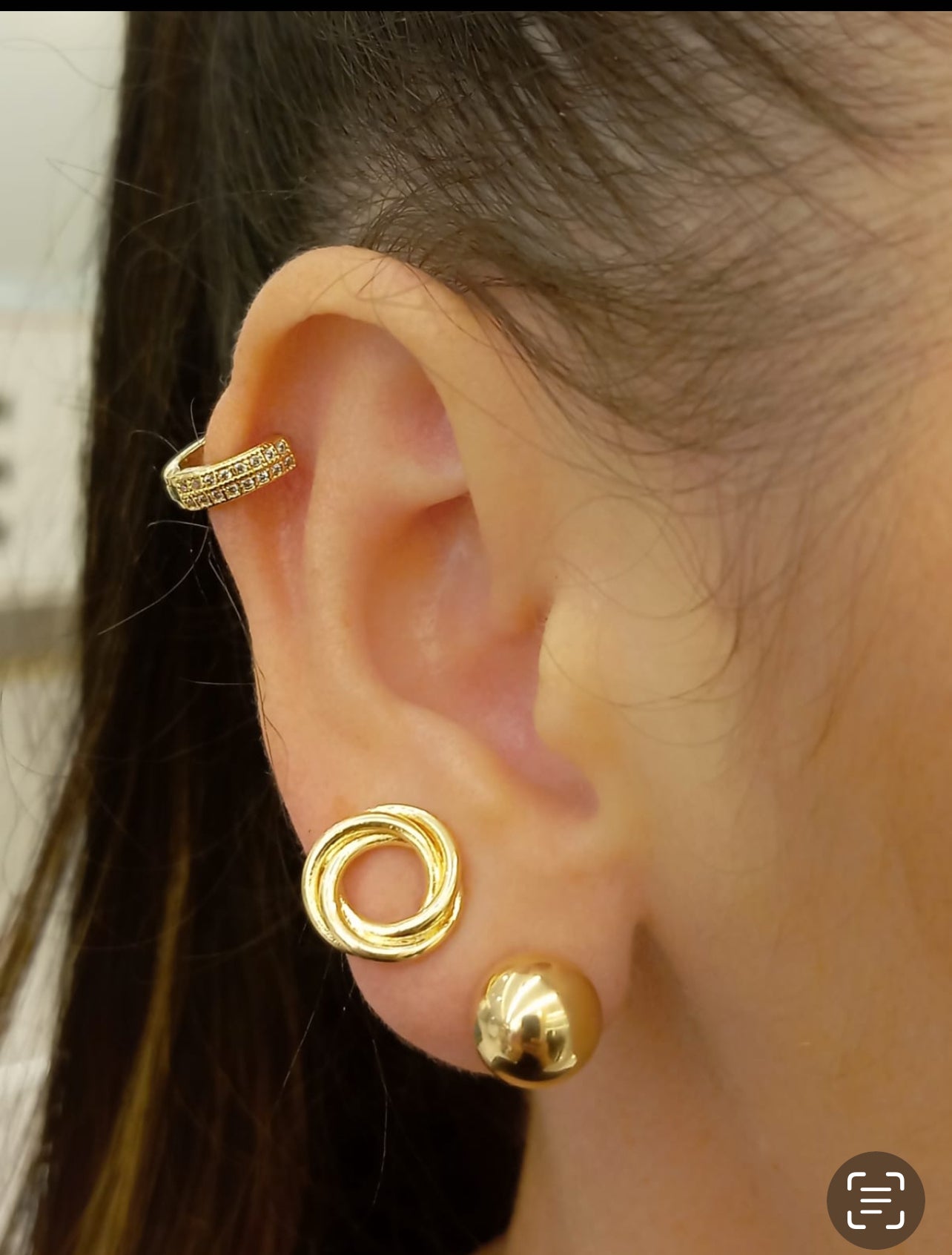 Sphere earrings