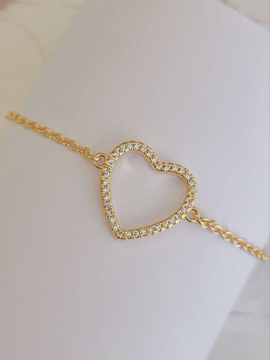 Heart bracelet 2402