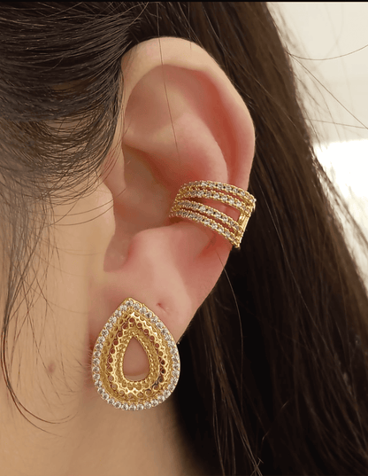 Lace Drop Earring