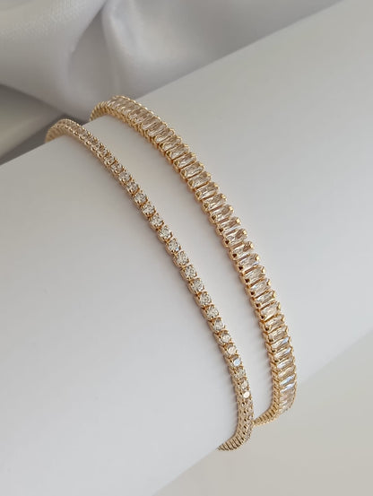 Baguette Riviera Bracelet