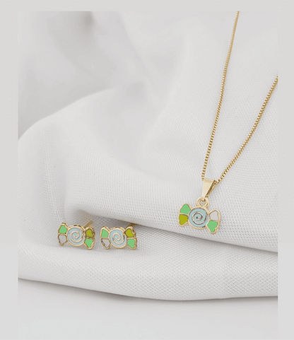 16-inch Kids’ Set Featuring a Colorful Candy Pendant