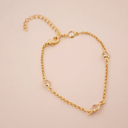4 Heart Bracelet