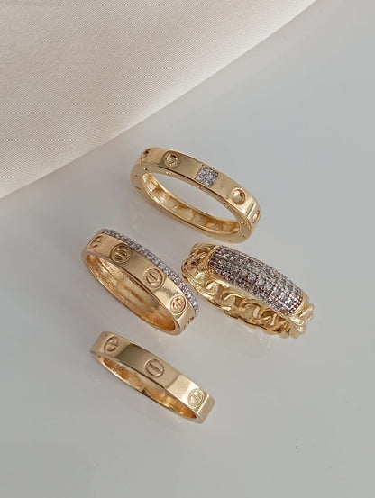 Square Ring with Smooth Dots