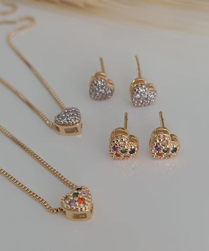 Kids’ Heart Studded Set. 9699