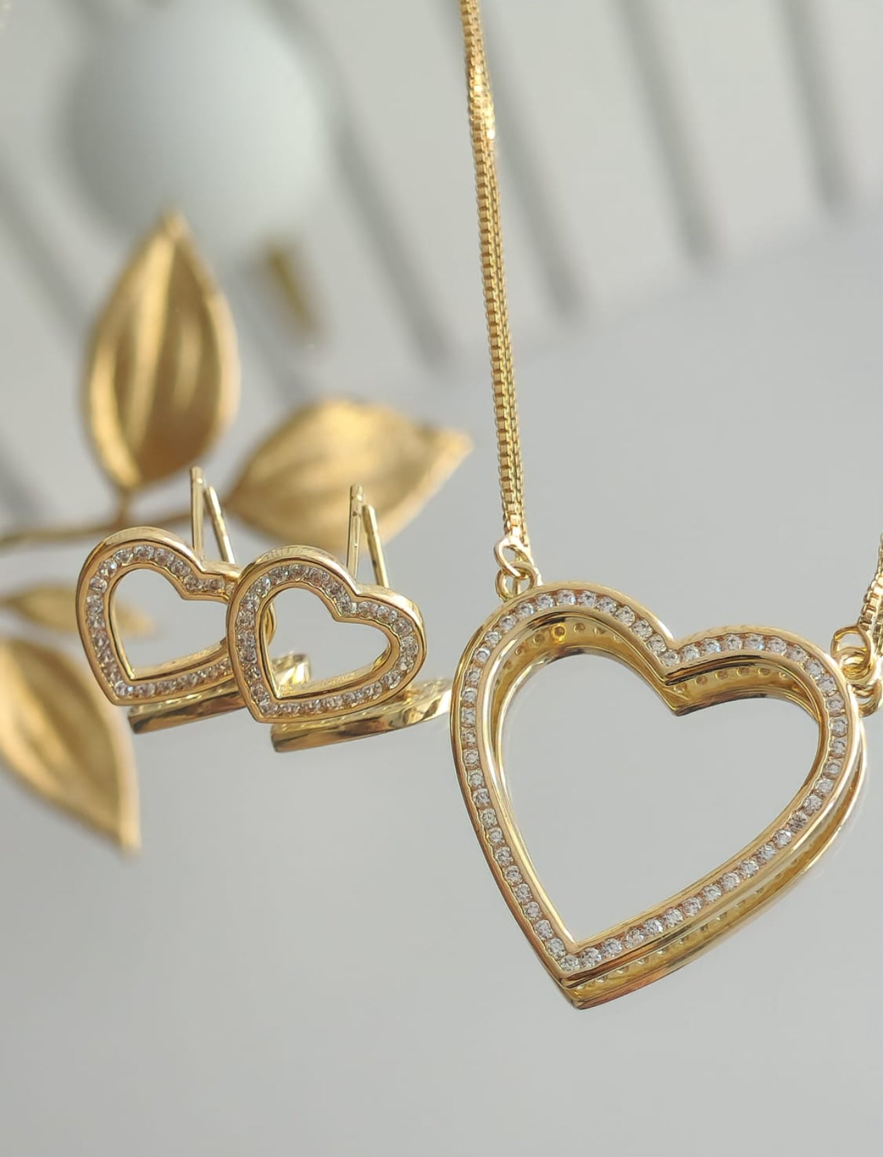 Heart Jewelry Set 7516