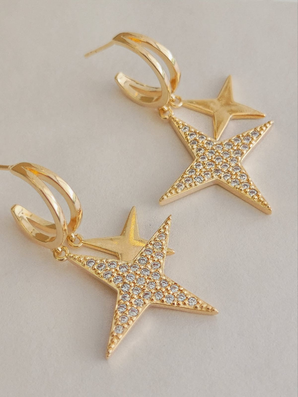 Star earrings 6026