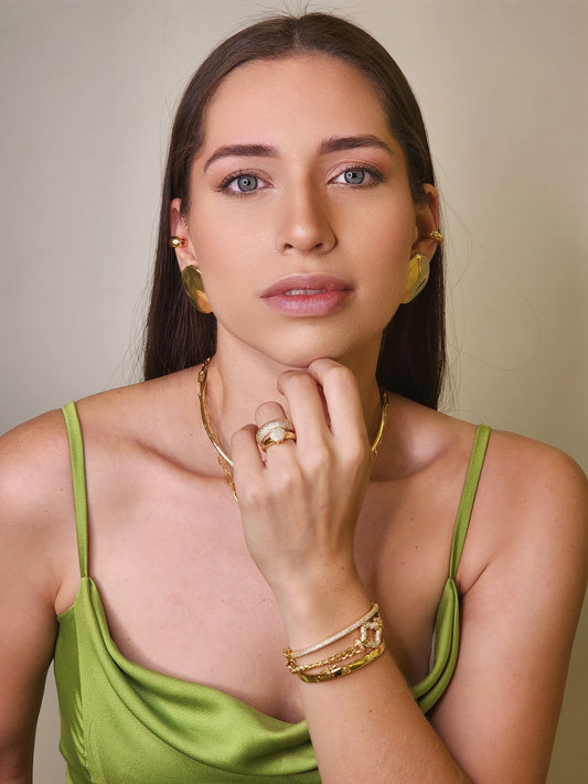 Pavé Cluster Ring