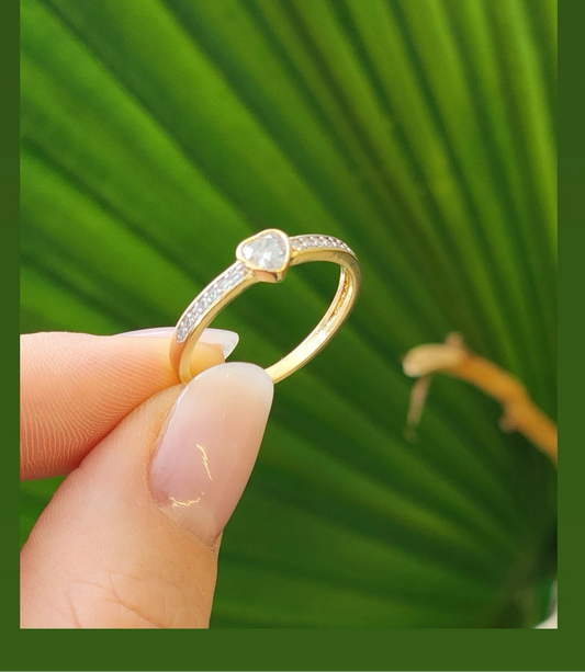 Heart Accent Ring