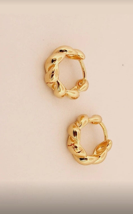 Smooth Croissant Earring