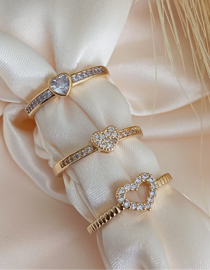 Heart Accent Ring