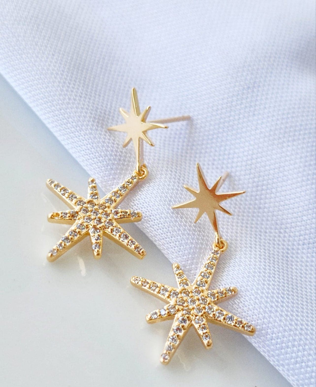 Starbursts earring 6850