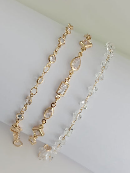 Sparkling Station Bracelet, 6 in