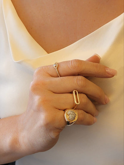 Heart Pinky Ring