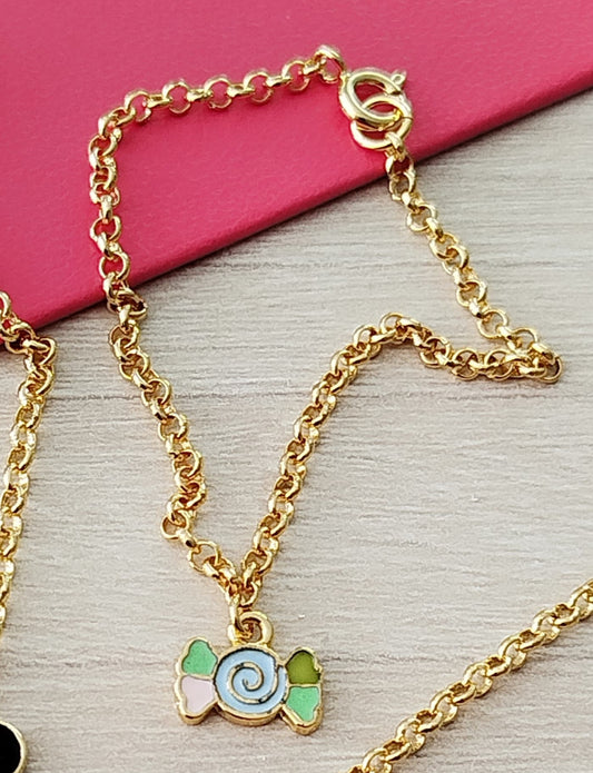 Kids bracelet 6 inches – candy design 11379