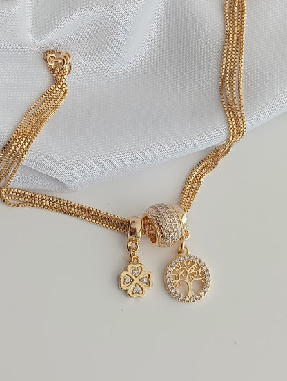 7-inch Bracelet with Five Venetian Chains