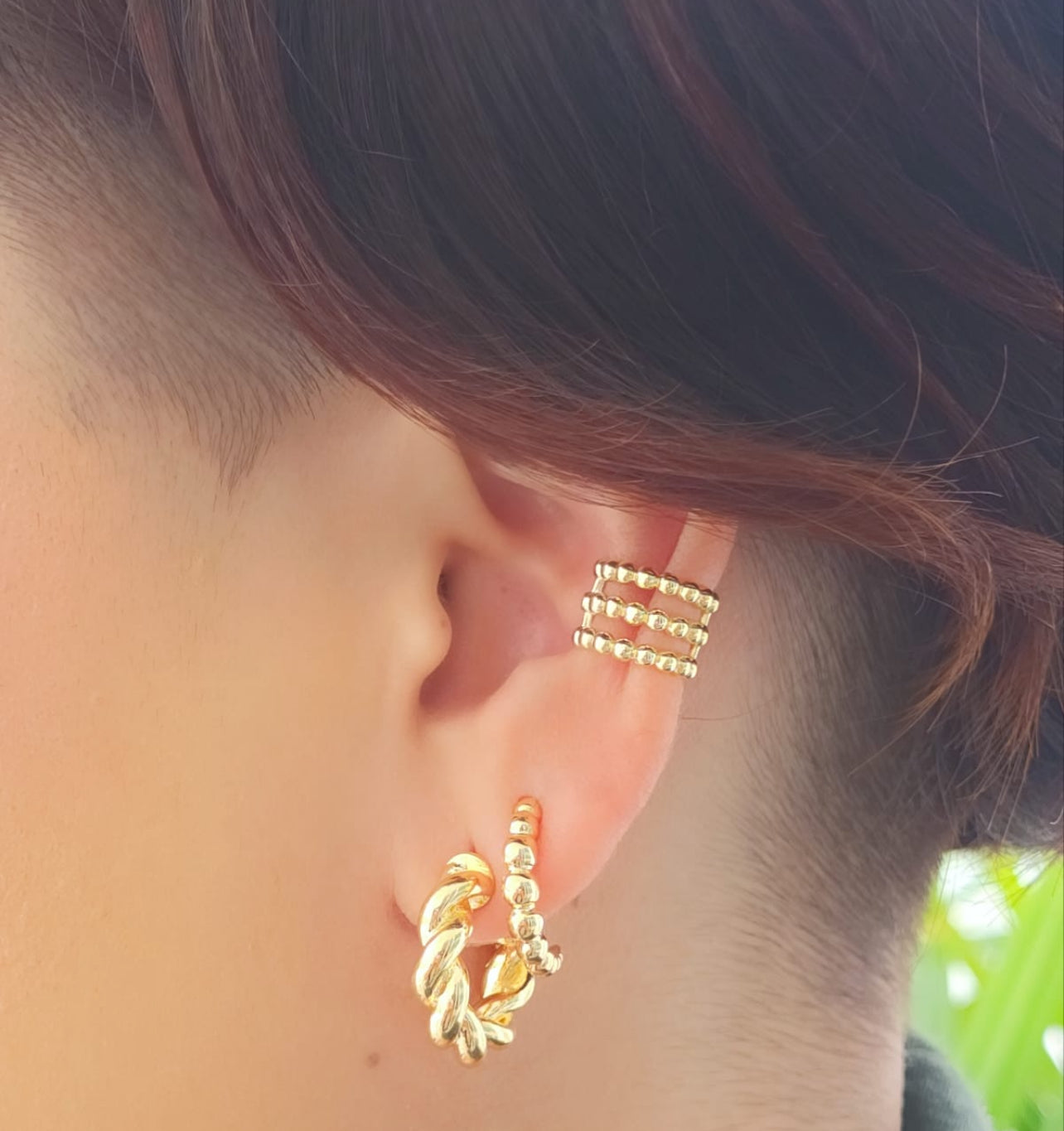 3FLT Ball ear-cuff 7883