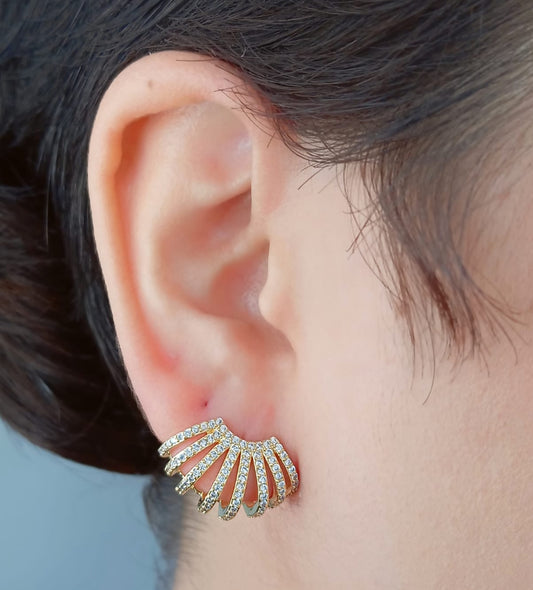 claw 8flt earrings 8040