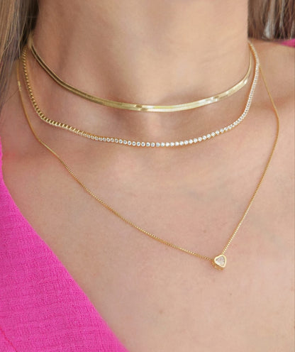 Mirrored Necklace 40CM