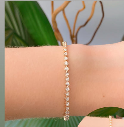 Pavé Tennis Bracelet