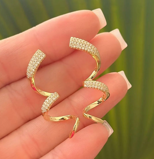 Spiral earring 9262