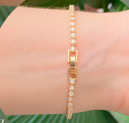 Pavé Tennis Bracelet